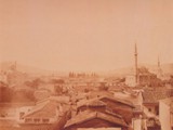 Kestane Pazarı Camisi ve İzmir Çarşısı - 1880 Civarı