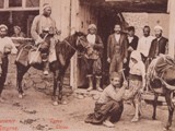 Han Önünde Türk Tiplemeler - 1900 Civarı